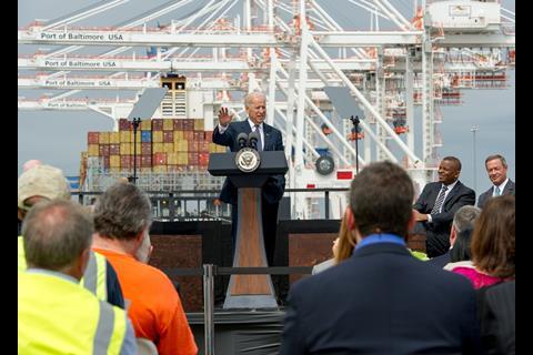 Baltimore's growth has the backing of the US Administration. Credit : Maryland Government